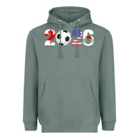 Sage North America 2026 Football  Canada USA Mexico Soccer Heavyweight Hoodie - maiPhamDesign
