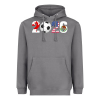 Storm North America 2026 Football  Canada USA Mexico Soccer Heavyweight Hoodie - maiPhamDesign