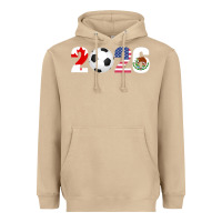 Mushroom North America 2026 Football  Canada USA Mexico Soccer Heavyweight Hoodie - maiPhamDesign