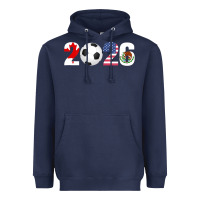 Navy North America 2026 Football  Canada USA Mexico Soccer Heavyweight Hoodie - maiPhamDesign