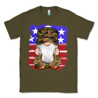 Army Green military gnomes boots american flag Classic Tee - Artiststas