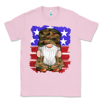 Bubblegum Pink military gnomes boots american flag Classic Tee - Artiststas