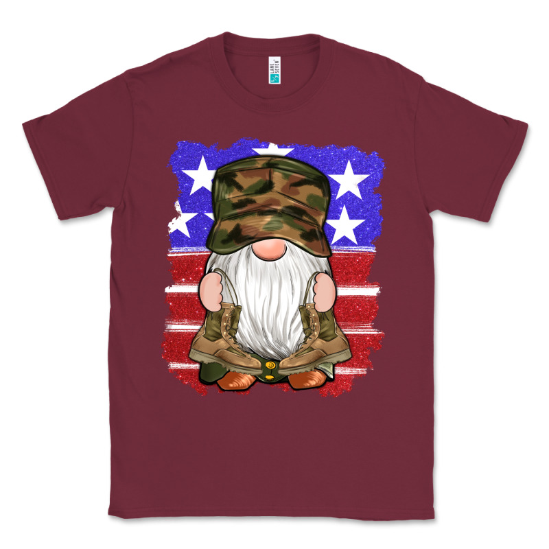Military Gnomes Boots American Flag Classic Tee by Artiststas | Teevron