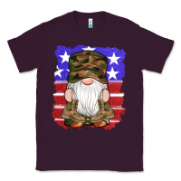 Plum military gnomes boots american flag Classic Tee - Artiststas