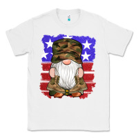 White military gnomes boots american flag Classic Tee - Artiststas