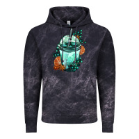 Cloud Black Winter Bobba Cup Vintage Hoodie - FaDigitalArtStudio