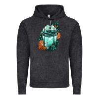 Vintage Arctic Winter Bobba Cup Vintage Hoodie - FaDigitalArtStudio