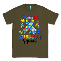 Army Green support squad autism Classic Tee - CowGirlArtShop