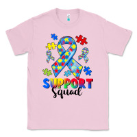 Bubblegum Pink support squad autism Classic Tee - CowGirlArtShop