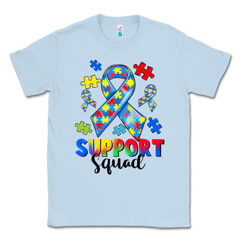 Support Squad Autism Classic Tee by CowGirlArtShop | Teevron