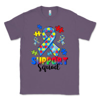 Lavender support squad autism Classic Tee - CowGirlArtShop