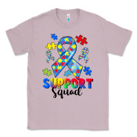 Lilac support squad autism Classic Tee - CowGirlArtShop