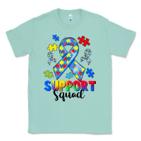 Seafoam support squad autism Classic Tee - CowGirlArtShop