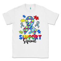 White support squad autism Classic Tee - CowGirlArtShop