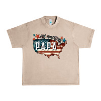 French Oak all american papa Urban Heavy Tee - FaDigitalArtStudio