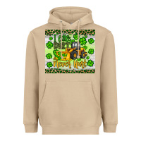 Mushroom a little dirt never hurt st patrick s bulldozer Heavyweight Hoodie - JahusDesignShop