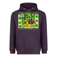 Plum a little dirt never hurt st patrick s bulldozer Heavyweight Hoodie - JahusDesignShop