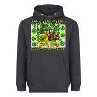 Smoke a little dirt never hurt st patrick s bulldozer Heavyweight Hoodie - JahusDesignShop