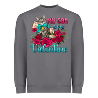 Storm my cat is my valentine Heavyweight Sweatshirt - AdoDesignShop