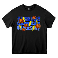 Game Day Game Day Game Day Lightning Bolt Heavy Core Tee | Teevron