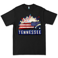 Black tennessee 4th of july Premium Tee - CowGirlArtShop