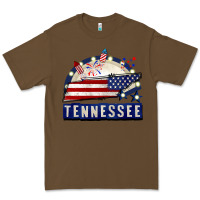 Cacao tennessee 4th of july Premium Tee - CowGirlArtShop