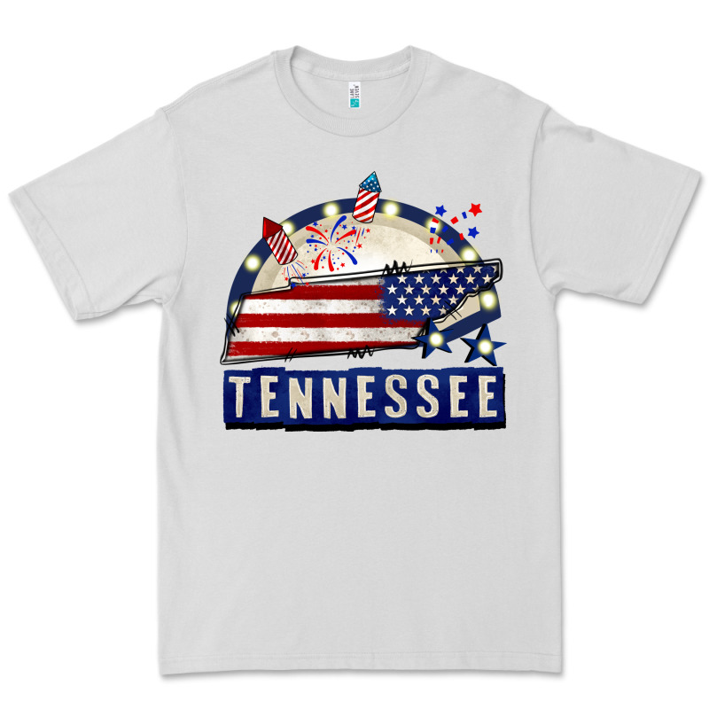 Tennessee 4th Of July Premium Tee by CowGirlArtShop | Teevron