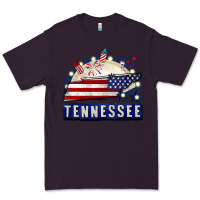 Plum tennessee 4th of july Premium Tee - CowGirlArtShop