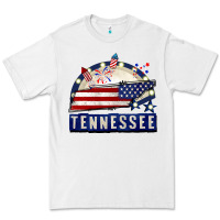 White tennessee 4th of july Premium Tee - CowGirlArtShop