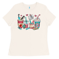 Bone teacher coffee cups Ladies Tee - OliviaCreatesArt