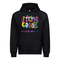 Black I'm ready for fifth grade but is it ready for me Urban Hoodie - RanaPortraitStore