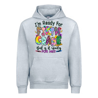 Heather Grey I'm ready for fifth grade but is it ready for me Urban Hoodie - RanaPortraitStore