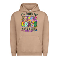 Pigment Burro I'm ready for fifth grade but is it ready for me Urban Hoodie - RanaPortraitStore