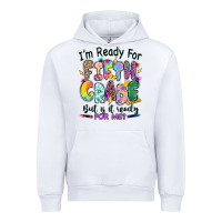 White I'm ready for fifth grade but is it ready for me Urban Hoodie - RanaPortraitStore