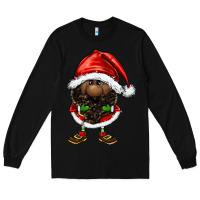 Black afro santa gnomes Long Sleeve Tee - FaDigitalArtStudio