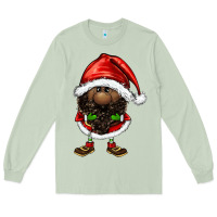 Matcha afro santa gnomes Long Sleeve Tee - FaDigitalArtStudio