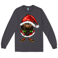 Smoke afro santa gnomes Long Sleeve Tee - FaDigitalArtStudio