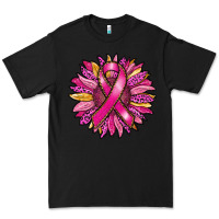 Black breast cancer sunflower Premium Tee - RanaPortraitStore