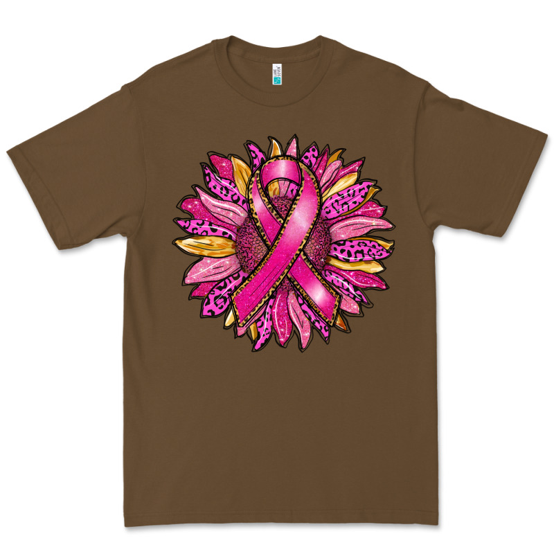 Breast Cancer Sunflower Premium Tee by RanaPortraitStore | Teevron