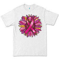 White breast cancer sunflower Premium Tee - RanaPortraitStore