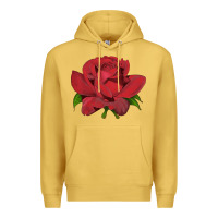 Antique Gold Oklahoma Rose Illustrations Premium Hoodie - LillyAllenDesigns