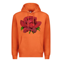 Carrot Oklahoma Rose Illustrations Premium Hoodie - LillyAllenDesigns