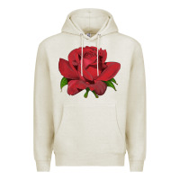 Oatmeal Heather Oklahoma Rose Illustrations Premium Hoodie - LillyAllenDesigns