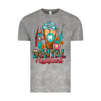 Dental Assistant Dentist Frappe Vintage Tee | Teevron