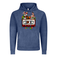 Vintage Denim christmas cassette Vintage Hoodie - FaDigitalArtStudio