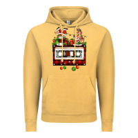 Vintage Mustard christmas cassette Vintage Hoodie - FaDigitalArtStudio