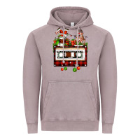 Vintage Zinc christmas cassette Vintage Hoodie - FaDigitalArtStudio