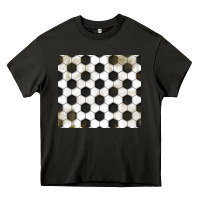 Asphalt distressed soccer pattern Heavy Core Tee - TumblerDesignByShophia