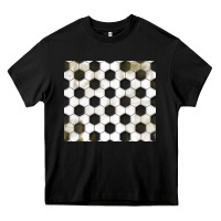 Black distressed soccer pattern Heavy Core Tee - TumblerDesignByShophia