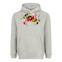 Moon Dust Maryland Crab State Pride Flag Heavyweight Hoodie - maiPhamDesign
